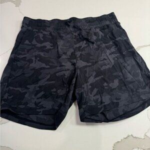 Tuff Athletics nylon camouflage workout shorts
